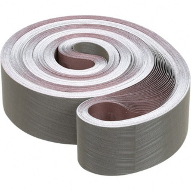 3M 3 Wide x 132 OAL, A30 Grit, Aluminum Oxide Abrasive Belt Aluminum Oxide, Coated, Cloth Backing, Wet, Series 307EA 00051111512012 – 69850097