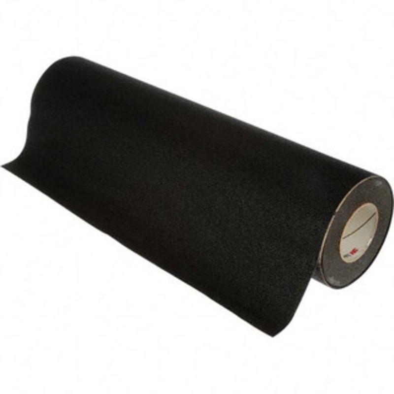 3M Floor & Egress Marking Tape & Strips, Type: Tape, Surface Type: Anti-Slip, Special Color Properties: No Special Color Properties, Color: Black, Transparent, Pattern: Solid Color, Traffic Type: Heavy, Medium & Light 7000144904 – 15024011