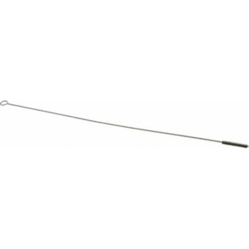 Made in USA 1-1/2 Long x 1/4 Diam Stainless Steel Twisted Wire Bristle Brush Double Spiral, 18 OAL, 0.003 Wire Diam, 0.062 Shank Diam 09-420418 – 03716370
