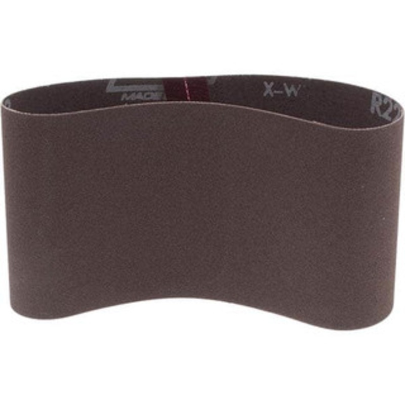 Norton 3-1/2 Wide x 15-1/2 OAL, 150 Grit, Aluminum Oxide Abrasive Belt Aluminum Oxide, Very Fine, Coated, Series R228 78072721992 – 05801154