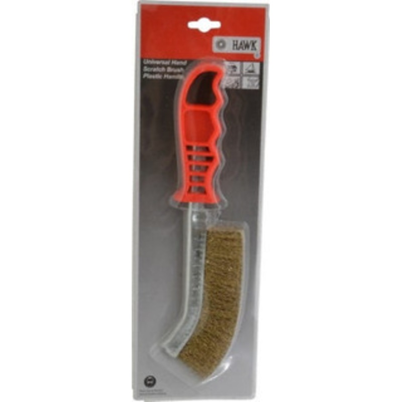 Value Collection 1 Trim Length Brass Coated Steel Scratch Brass Coated Brush 5-1/2 Brush Length, 10 OAL, 1 Trim Length, Plastic Ergonomic Handle 17230.002 – 64955552