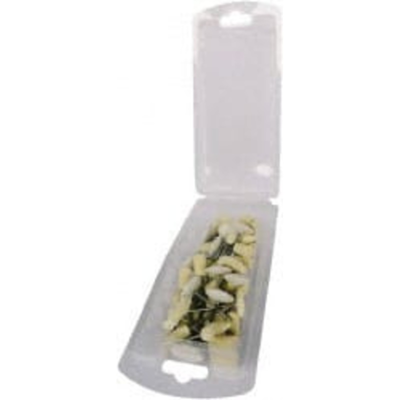 Value Collection 74 Piece, 3/32 Shank Diam, Wool Felt Bob Set Assorted Densities, Includes Ball, Cone, Cylinder, Flame, Inverted Cone & Wheel Bobs 516195 – 91088435