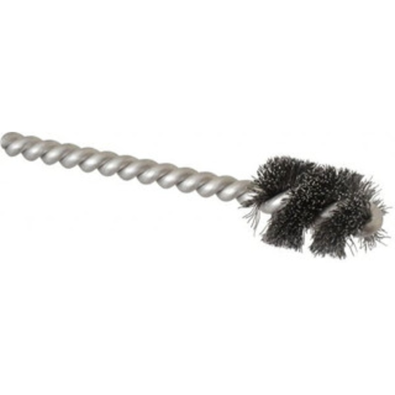 Weiler Abrasives 3/4 Diam Helical Steel Tube Brush 0.008 Filament Diam, 1 Brush Length, 3-1/2 OAL, 7/32 Diam Stainless Steel Shank 21266 – 75851469