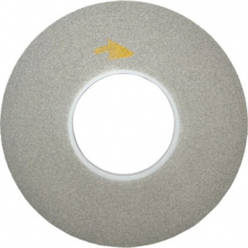3M 12 Diam, 1 Face Width, 5 Center Hole, Medium Grade, Silicon Carbide Deburring Wheel Convolute, Hard Density 8 Grade, 3,000 RPM 7010329449 – 01260827