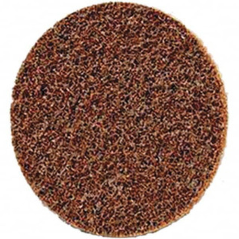3M 3 Aluminum Oxide Quick Change Disc Type S Attachment, Coarse Grade, Brown, Non-Woven, 18,000 RPM, Roloc TS Compatible 7010328681 – 74667221