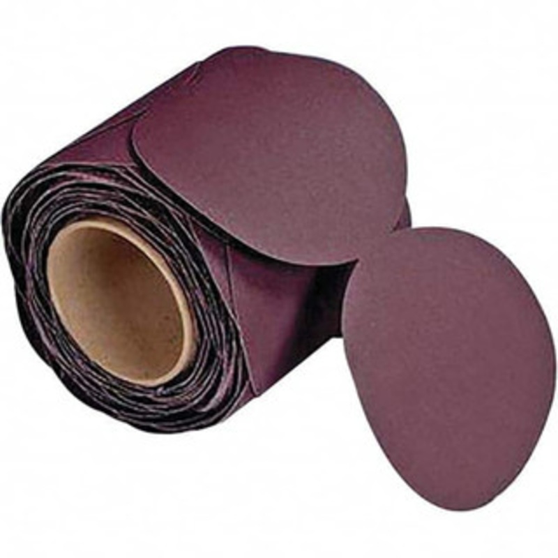 3M 5 Diam, 36 FEPA Grit Aluminum Oxide Adhesive PSA Disc Very Coarse Grade, X Weighted Cloth Backing, For Bench Top Motors, Random Orbital Sanders 7010291197 – 08606691