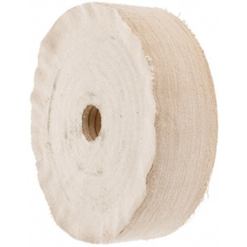 Divine Brothers Co. 8 Diam x 2 Thick Unmounted Buffing Wheel Polishing Wheel, 1-1/4 Arbor Hole 120003AM – 00536607