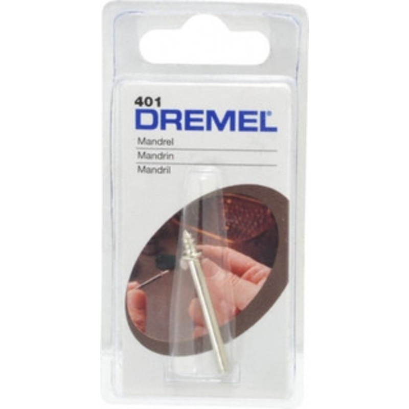 Dremel Buffing Wheel Mandrel 1/8 ID x 1/8 OD 401 – 09024050