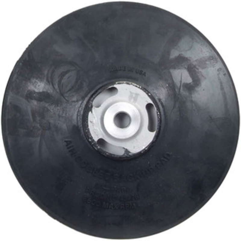 Norton 4 Diam Locking Nut Disc Backing Pad Medium Density, 12,000 RPM 63642504918 – 06360705