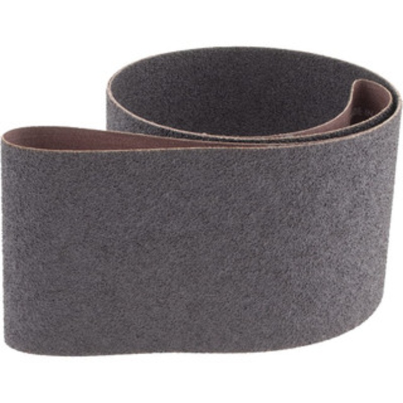 Norton 4 Wide x 54 OAL, 36 Grit, Aluminum Oxide Abrasive Belt Aluminum Oxide, Very Coarse, Coated, X Weighted Cloth Backing, Series R228 78072722185 – 94513090