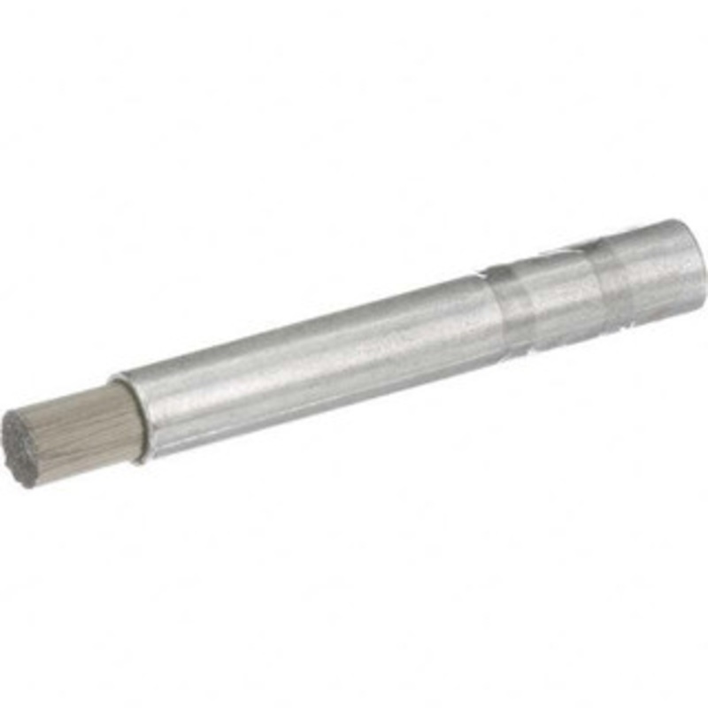 Osborn 1/4 Diam Stainless Steel Flat Faced End Brush 5/16 Shank Diam, 10,000 Max RPM 0003026500 – 73532152