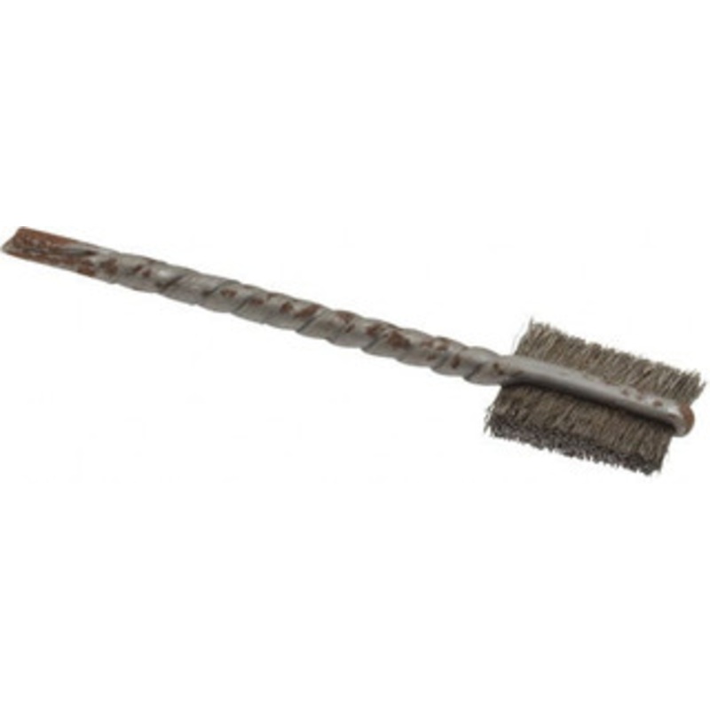 Osborn 3/8 Diam Flat Steel Tube Brush 0.003 Filament Diam, 9/16 Brush Length, 2-1/8 OAL, 3/32 Diam Shank 0003504100 – 03262060