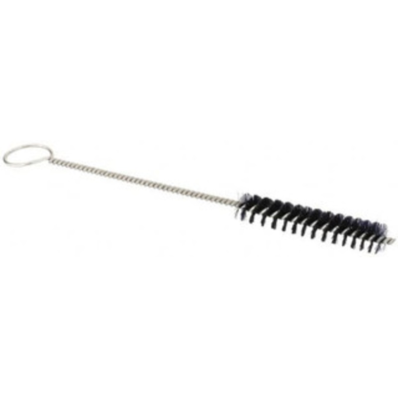 Osborn 3/8 Diam Helical Nylon Tube Brush 0.005 Filament Diam, 2 Brush Length, 6-1/4 OAL, 1/8 Diam Shank 0005110100 – 53501482