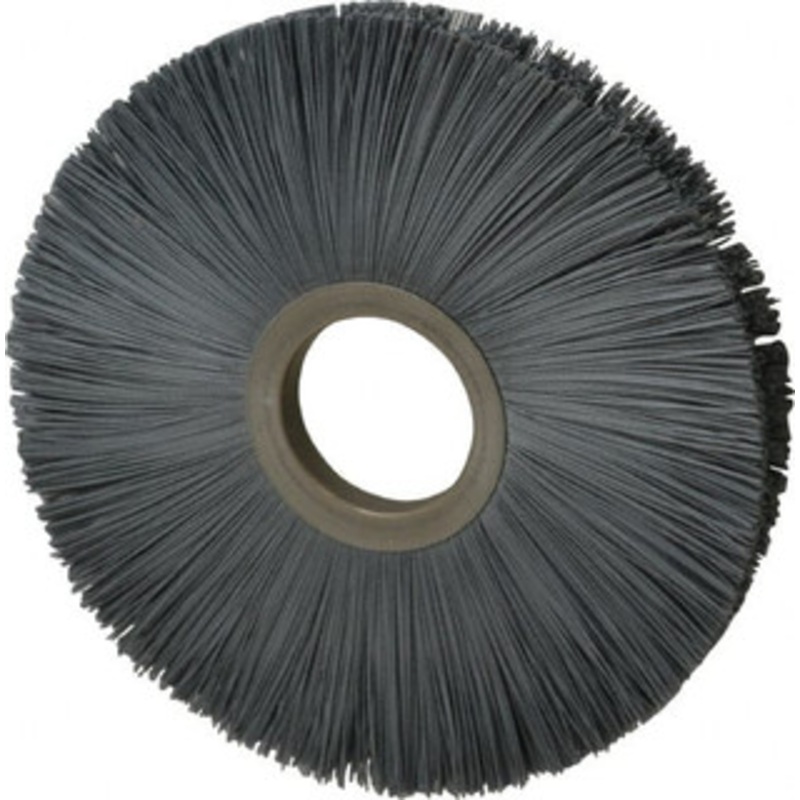 Osborn 8 OD, 2 Arbor Hole, Crimped Nylon Wheel Brush 1/2 Face Width, 2-5/8 Trim Length, 5,500 RPM 0002050700 – 06081426