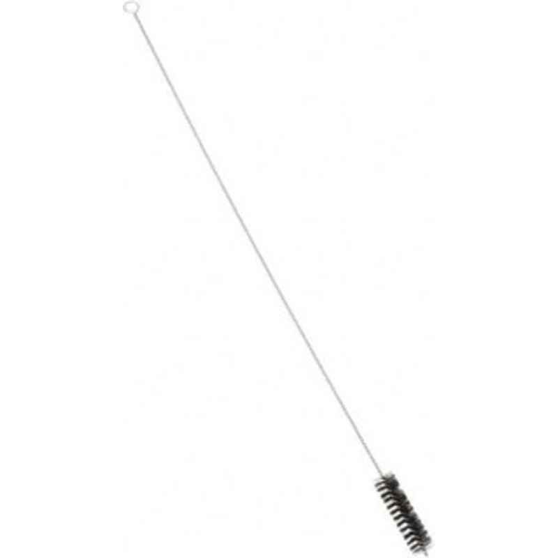 PRO-SOURCE 4-1/2 Long x 1-1/4 Diam Nylon Bristle Brush Single Spiral, 42 OAL, 0.01 Filament Diam, 0.142 Shank Diam 06695 – 03717097