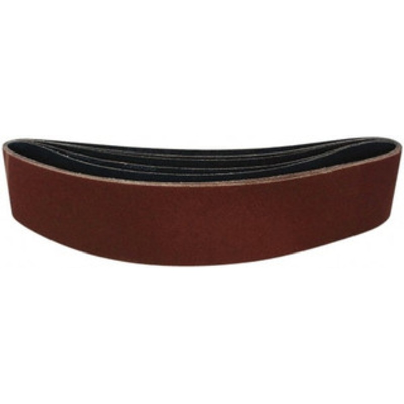 Tru-Maxx 6 Wide x 79 OAL, 80 Grit, Aluminum Oxide Abrasive Belt Aluminum Oxide, Medium, Coated, X Weighted Cloth Backing, Dry 7432 – 88313689