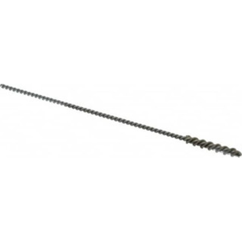 Weiler Abrasives 0.165 Diam Helical Nylon Tube Brush 0.012 Filament Diam, 1 Brush Length, 5 OAL, 0.087 Diam Shank 98416 – 75852640