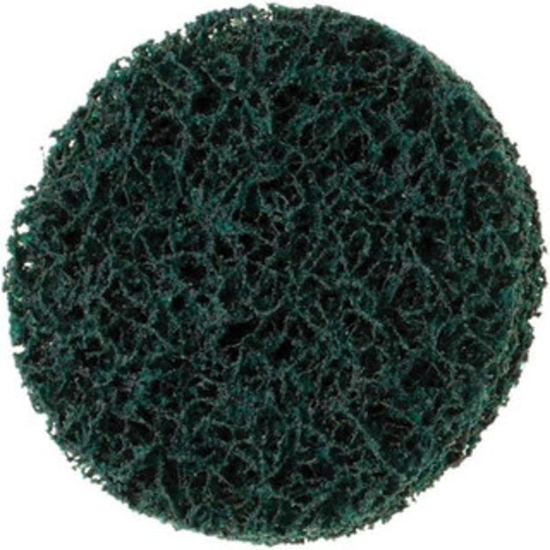 3M 3 Extra Coarse Grade Aluminum Oxide Deburring Disc Hook & Loop Connection, Green, 15,000 Max RPM 7100173790 – 11030103