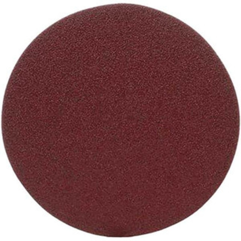3M 5 Diam, 80 Grit Aluminum Oxide Adhesive PSA Disc Medium Grade, Maroon, J Weighted Backing, Flexible, Use with Random Orbital Sanders 7000119029 – 09542630