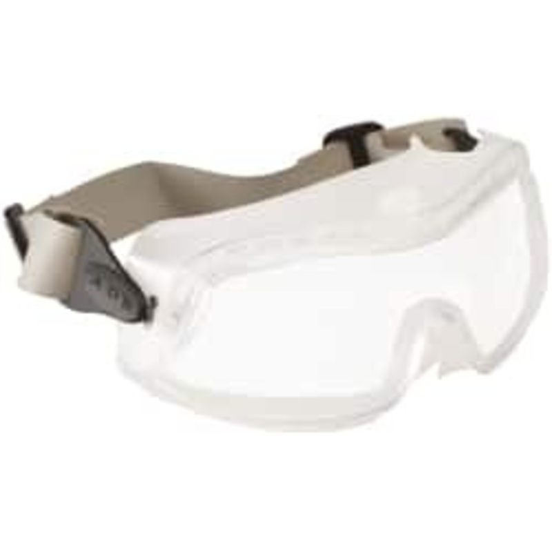 3M Size Universal Clear Polycarbonate Anti-Fog & Scratch Resistant Goggles with Face Shield Indirect Vent Clear Frame, Over The Glass 7000030008 – 72542897