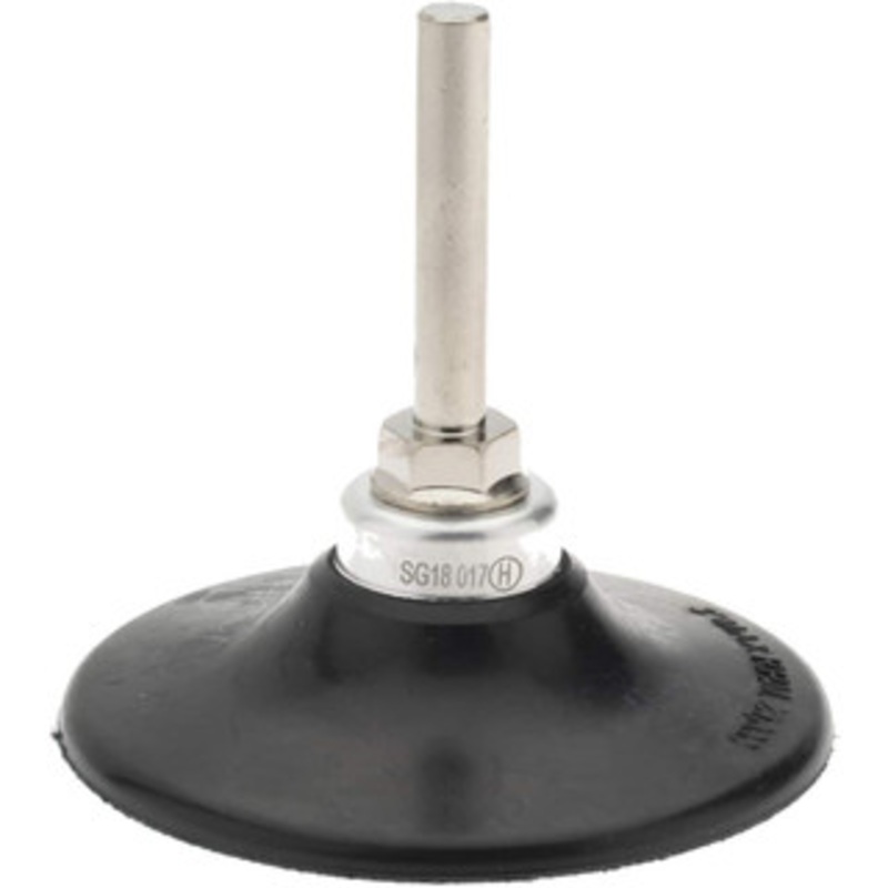 Norton 3 Diam Quick-Change Type S Disc Backing Pad 1/4 Shank Diam, Hard Density, 20,000 RPM, Speed-Lok TS Compatible 63642543220 – 05903091