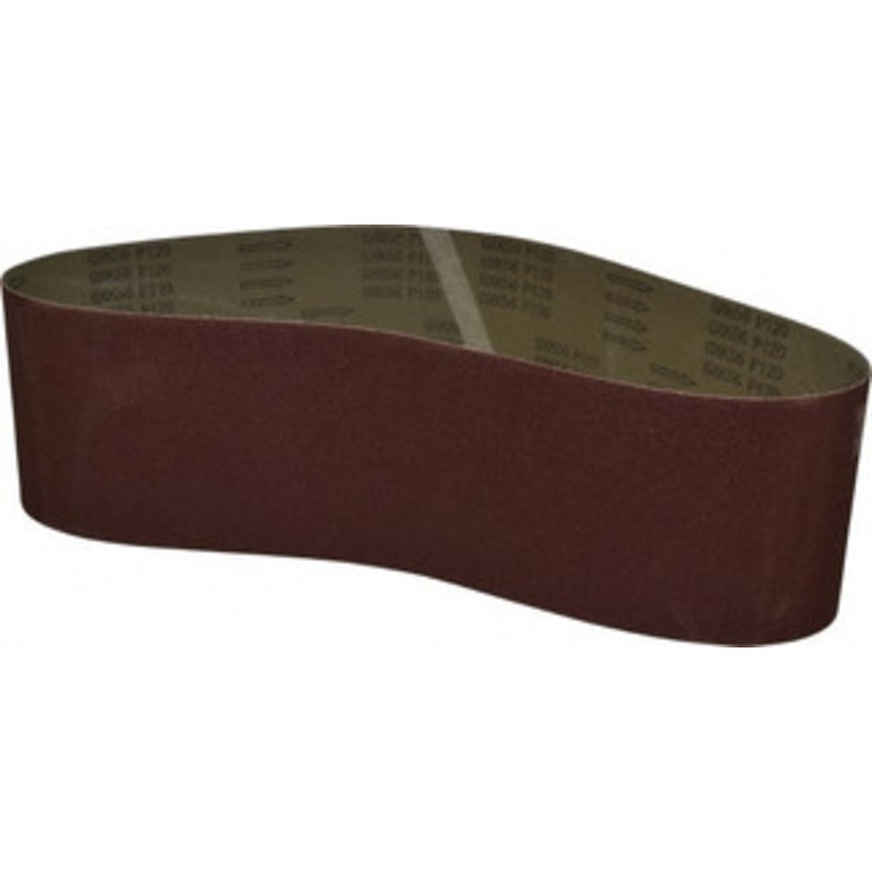 Tru-Maxx 6 Wide x 48 OAL, 120 Grit, Aluminum Oxide Abrasive Belt Aluminum Oxide, Fine, Coated 7317 – 85576759