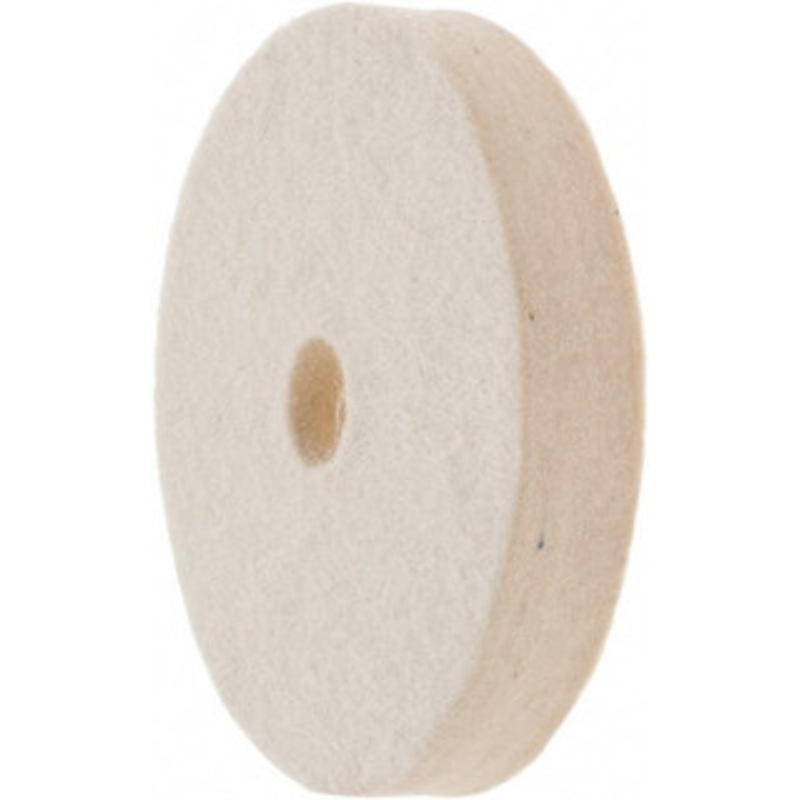 Value Collection 3 Diam x 1/2 Thick Unmounted Buffing Wheel 1 Ply, Polishing Wheel, 1/2 Arbor Hole, Medium Density 516002 – 91070151