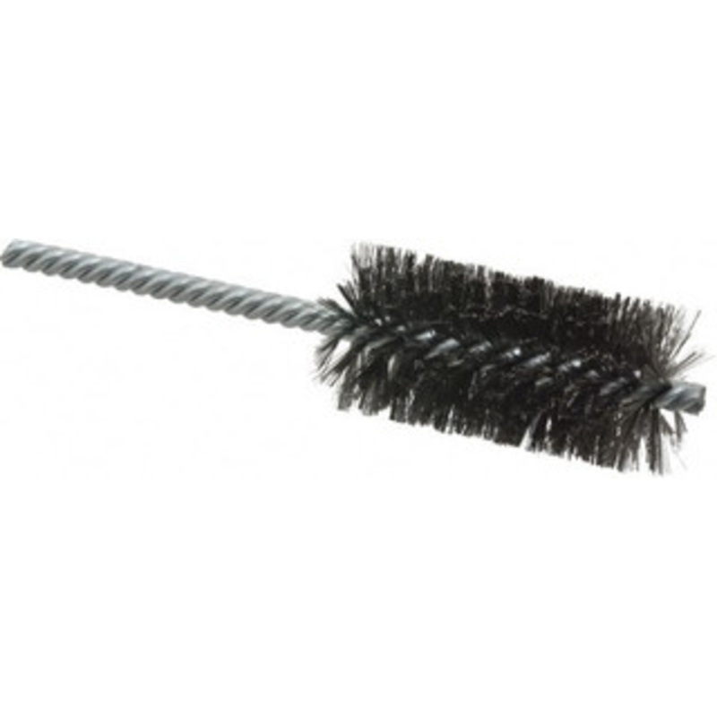 Weiler Abrasives 1-1/4 Diam Helical Steel Tube Brush Double Spiral, 0.006 Filament Diam, 2-1/2 Brush Length, 5-1/2 OAL, 1/4 Diam Shank 98365 – 75851170