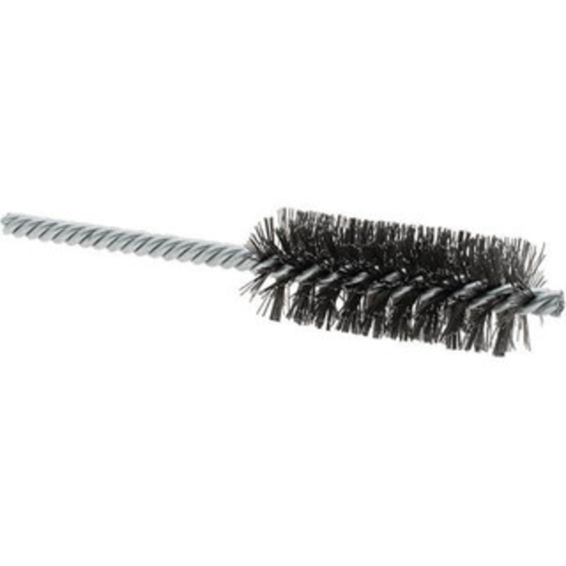 Weiler Abrasives 1 Diam Helical Steel Tube Brush Double Spiral, 0.0104 Filament Diam, 2-1/2 Brush Length, 5-1/2 OAL, 1/4 Diam Shank 91134 – 64705155