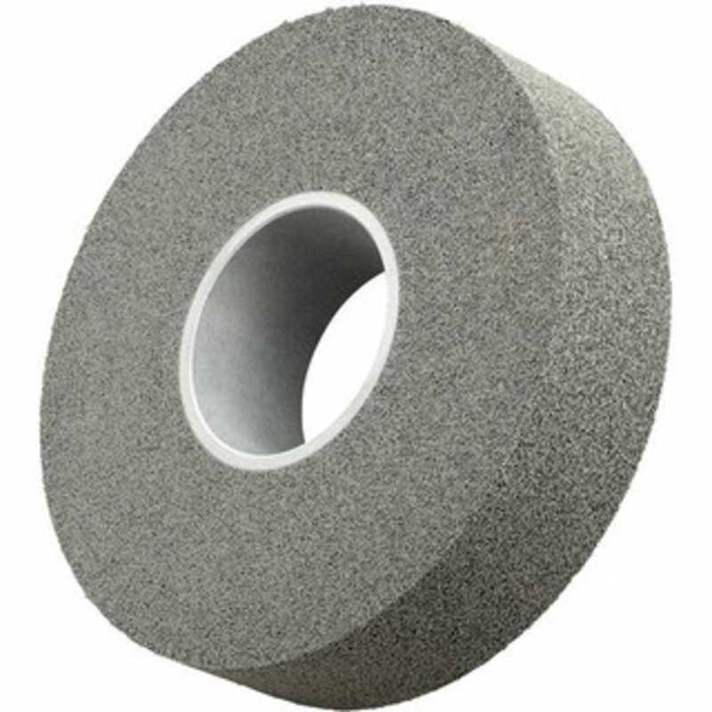 3M 12 Diam, 1/2 Face Width, 5 Center Hole, Medium Grade, Silicon Carbide Deburring Wheel Convolute, Density 8 Grade 7010364945 – 41158742