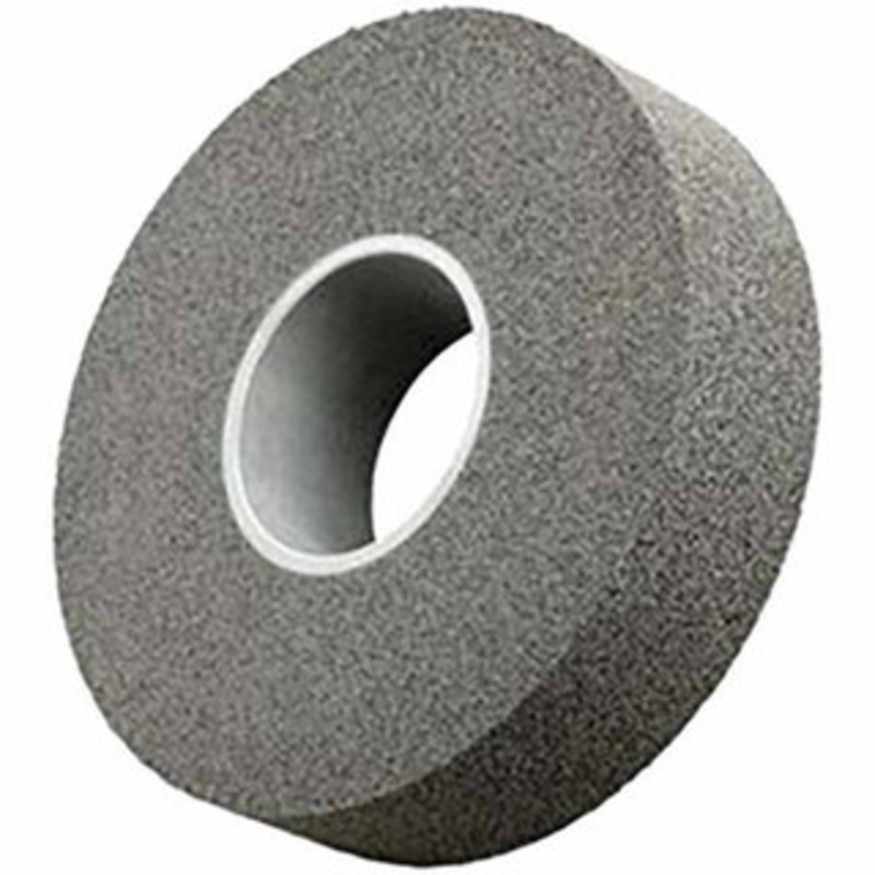 3M 12 Diam, 1 Face Width, 5 Center Hole, Fine Grade, Silicon Carbide Deburring Wheel Convolute, Hard Density 8 Grade, 3,000 RPM 7000046067 – 01260819