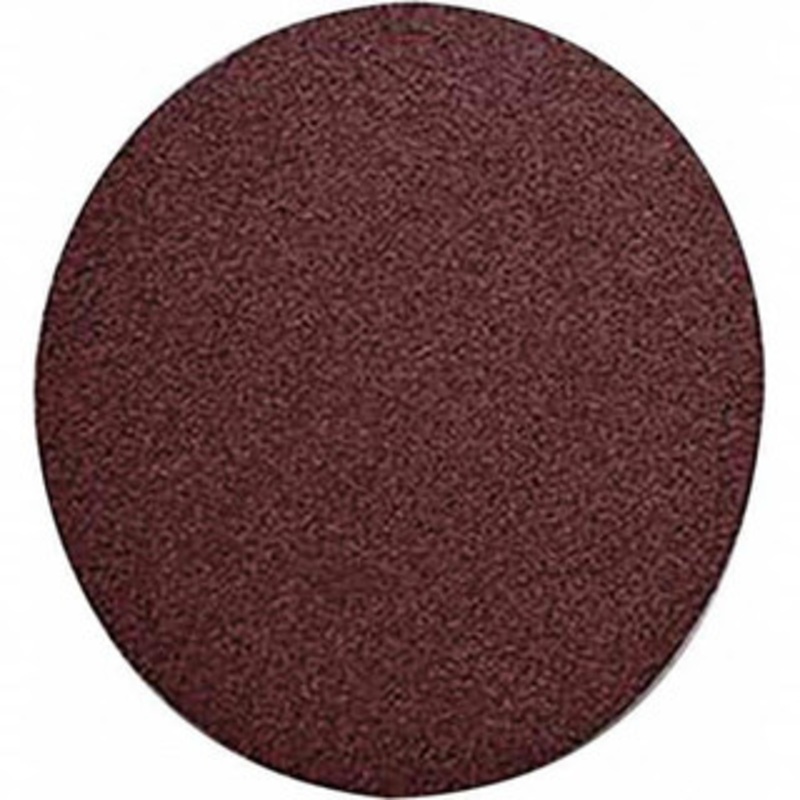 3M 24 Diam, 60 Grit Aluminum Oxide Adhesive PSA Disc Medium Grade, X Weighted Cloth Backing, For Bench Top Motors, Random Orbital Sanders 7100025486 – 01933878