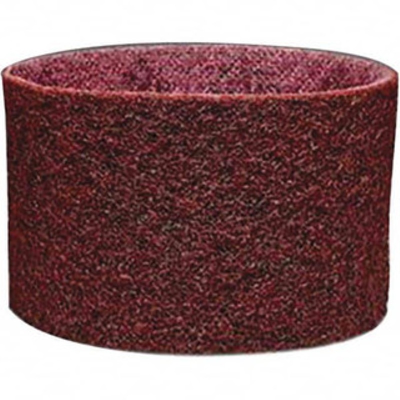 3M 3-1/2 Wide x 15-1/2 OAL, Aluminum Oxide Abrasive Belt Aluminum Oxide, Medium, Nonwoven, Series SC-BS 7000028435 – 00329169