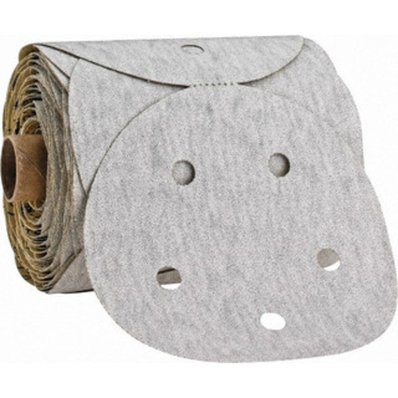 3M 5 Diam, 80 Grit Silicon Carbide Adhesive PSA Disc Medium Grade, Gray, A Weighted Backing, Flexible, Use with Random Orbital Sanders 7100014048 – 89470785