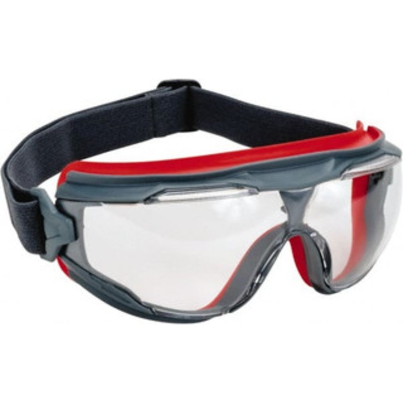 3M Size Universal Clear Anti-Fog Safety Goggles Indirect Vent Black/Red Frame 7100079187 – 69684587