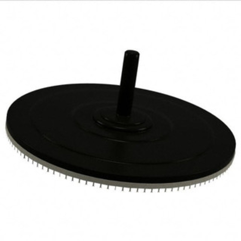 Auto Quip, Inc. 4 Diam Hook & Loop Disc Backing Pad 1/4 Shank Diam, Firm Density, 14,000 RPM AQR1HUX-4 – 00243659