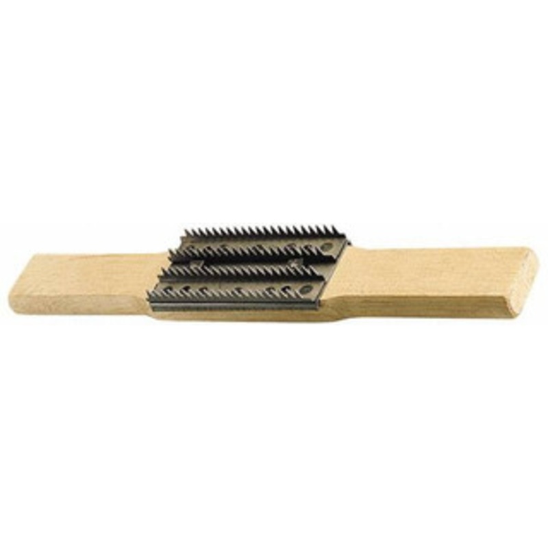 Made in USA Steel Buffing Wheel Rake with Handle Hardwood Handle 515-573 – 77750438