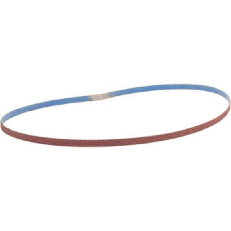 Norton 1/4 Wide x 24 OAL, 80 Grit, Ceramic Abrasive Belt Ceramic, Medium, Coated, Y Weighted Cloth Backing, Series R981 78072718340 – 82062852