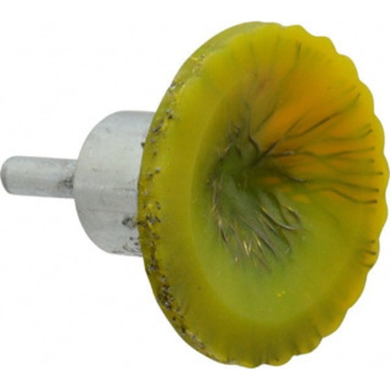 Osborn 2 Diam Steel Flared End Brush 1/4 Shank Diam, 20,000 Max RPM 0003076200 – 00126839