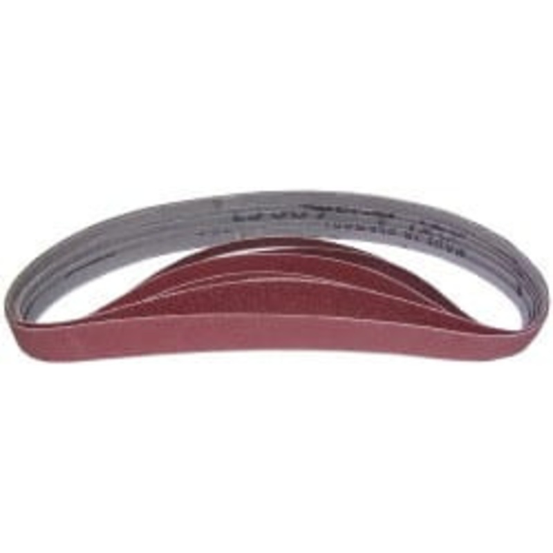 PRO-SOURCE 3/4 Wide x 20-1/2 OAL, 120 Grit, Aluminum Oxide Abrasive Belt Aluminum Oxide, Fine, Coated 5590010012PRO – 63471510