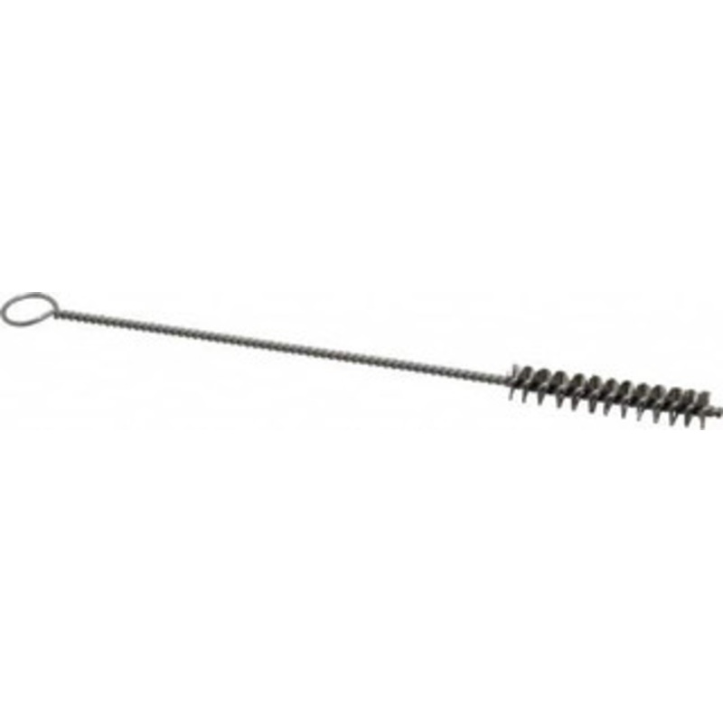 PRO-SOURCE 4 Piece Stainless Steel Hand Tube Brush Set 1-1/2 Brush Length, 8 OAL, 0.016 Shank Diam, Includes Brush Diams 1/8, 1/4, 3/8 & 1/2 08052 – 03716784