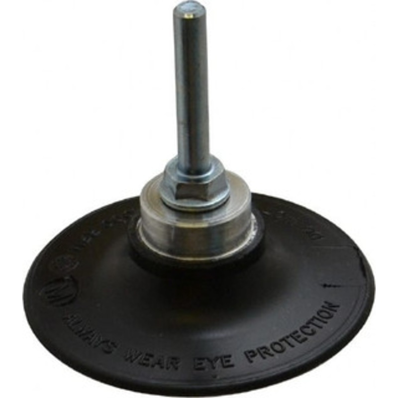 Standard Abrasives 3 Diam Quick-Change Type S Disc Backing Pad 1/4 Shank Diam, Medium Density, 20,000 RPM, SocAtt Compatible 7000047196 – 00537688