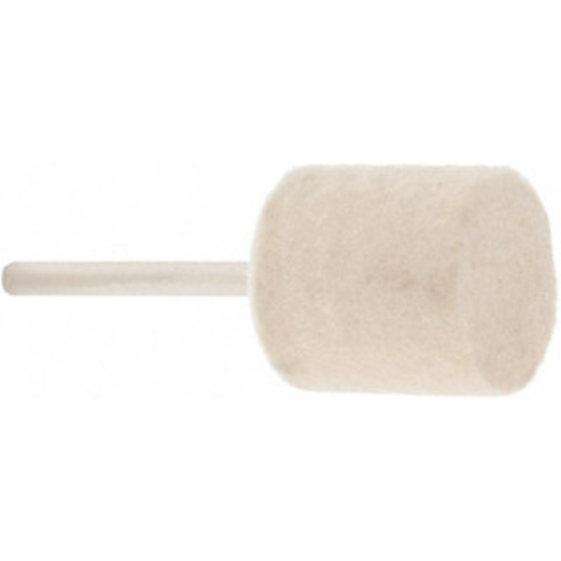 Value Collection 3/4 Diam 1/8 Shank Diam Medium Density Cylinder Shaped Mounted Bob 3/4 Head Length, 2 Shank Length, Wool Felt 516123 – 91067835