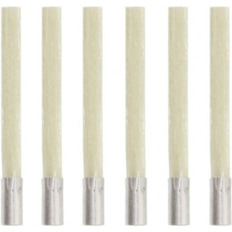 Value Collection Glass Fiber Scratch Brush Tip Refill 4-45/64 Brush Length, 4-45/64 OAL, 1-13/64 Trim Length 19832/6 – 42311555