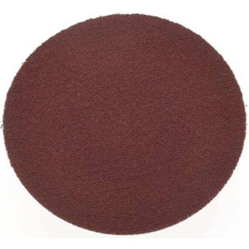 3M 2 180 Grit Aluminum Oxide Quick Change Disc Type R Attachment, Very Fine Grade, Brown, Coated, Cloth Backing, 25,000 RPM, Roloc TR Compatible BD-KP87599 – 43580695