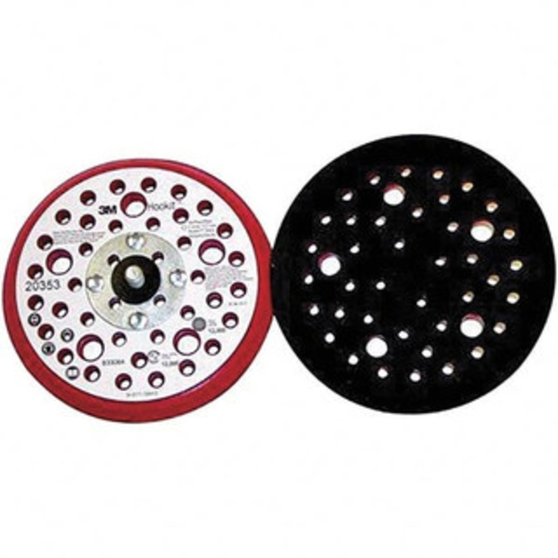 3M 5 Diam Hook & Loop Disc Backing Pad Firm Density, 12,000 RPM 7100037832 – 91694737