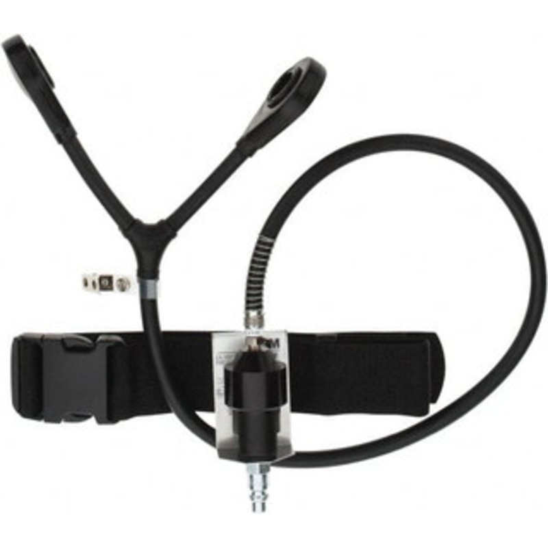 3M Supplied Air (SAR) Dual Air Line Adapter Kits, Compatible Hose Type: Low Pressure, Mount: Front-Mounted, Series Compatibility: 3M 6000, 3M 7000, 3M 7800, 3M FF-400, Tube Length (Inch): 33 7000126159 – 00677120