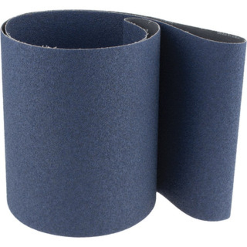 Norton 10 Wide x 70-1/2 OAL, 40 Grit, Zirconia Alumina Abrasive Belt Zirconia Alumina, Coarse, Coated, X Weighted Cloth Backing 78072727850 – 85132041