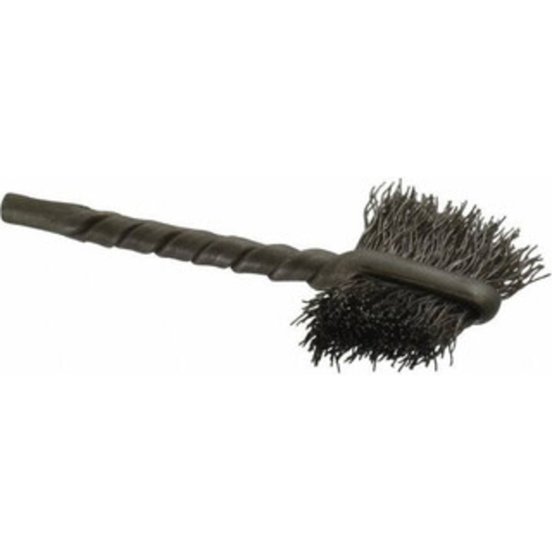 Osborn 3/4 Diam Flat Steel Tube Brush 0.008 Filament Diam, 5/8 Brush Length, 2-1/4 OAL, 1/8 Diam Shank 0003509800 – 03262136