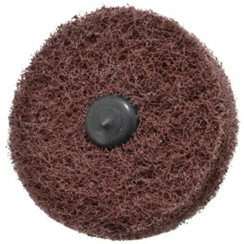 Standard Abrasives 3 Diam, Medium Mounted Scrubber Buffing Wheel 2 Ply, Medium Grade, 1/4 Shank Diam, 8,000 RPM 7100095204 – 00537282